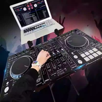 Support de contrôleur numérique pour platine DJ, Flight Case DJ, Support de vol, Support pour clavier piano, Support d'instrument à double tube en forme de X