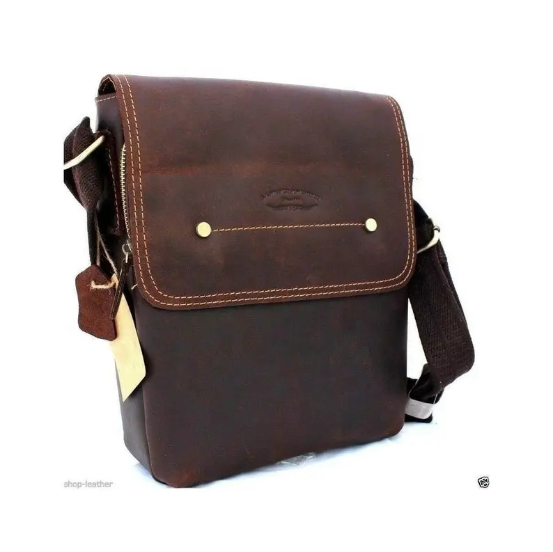 लक्जरी यात्रा असली लेदर दूत काले अटैची गोफन कार्यालय Mens व्यापार कंधे लैपटॉप बैग BB-0012