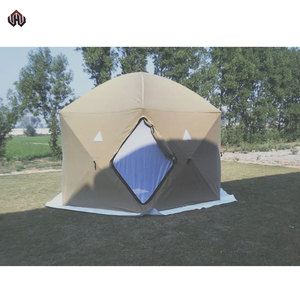 ราคาโรงงานที่มีคุณภาพดีเต็นท์ฉลากส่วนตัวป๊อปอัพเต็นท์ผ้าฝ้ายสำหรับขาย - Product Image 6