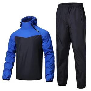Chándal de Cuerpo Completo para Hombre, Ropa Deportiva para Sudar, Entrenamiento de Boxeo, Correr, Fitness, Pérdida de Peso, Sauna, Unisex, Conjunto de Ropa de Gimnasio - Product Image 4