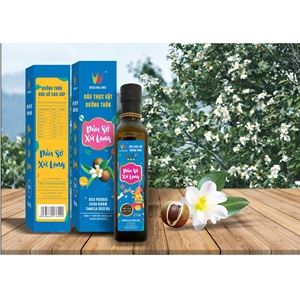 น้ำมันบริสุทธิ์จาก100% ออร์แกนิกน้ำมันเมล็ดผลคามิเลียสีเหลืองอ่อนสำหรับแปรรูปอาหารจากเวียดนาม - Product Image 4