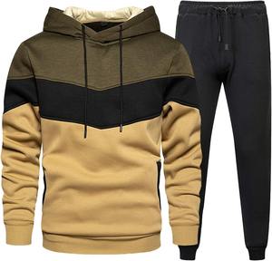 Survêtement de maternité écologique d'hiver à logo personnalisé, pantalon de jogging, veste respirante, ensemble deux pièces coupe-vent pour hommes - Product Image 2