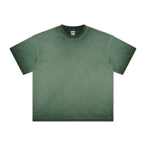100% cotton casual wear t <b>shirts</b> with round collar - Product Image 3