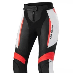 กางเกงหนังผ้าลูกฟูกกันน้ำสำหรับแข่งรถมอเตอร์ไซค์กางเกงขี่มอเตอร์ไซด์ปรับสีได้น้ำหนักเบา - Product Image 4
