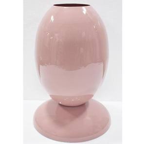 Lot de 2 vases métalliques de base décoratifs pour la maison de différentes formes pour bougeoirs, lanternes ou bocaux à bougies - Product Image 6