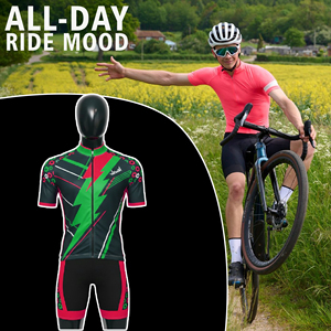 Jersey de Ciclismo Personalizado al por Mayor para Hombre, Impresión de Logotipo en Jersey de Diseño Personalizado al por Mayor para Hombre - Product Image 4