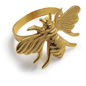 Bracelet en laiton pour serviette de table, rond, plaqué or, Design à la main, Style Bracelet, pour mariage, 1 pièce - Product Image 3