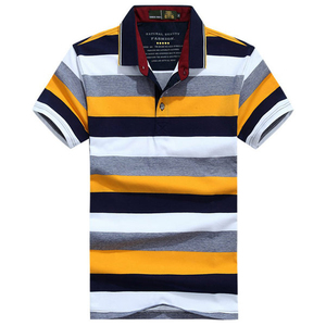 เสื้อโปโลของผู้ชายเสื้อกอล์ฟพิมพ์ลาย - Product Image 6