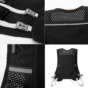 Chaleco de Hidratación para Maratón, Senderismo, Ciclismo, Escalada, Mochila para Correr, Ciclismo, Agua, Aire Libre, Poliéster, Cremallera, Impermeable - Product Image 4