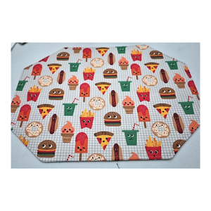 มรดกฤดูใบไม้ร่วงรุ่นพิเศษฟักทอง35X55ซม. 300GSM เนื้อหนังต่วนสไตล์วินเทจเสื่อปูโต๊ะย้อมสีอินเดีย - Product Image 5