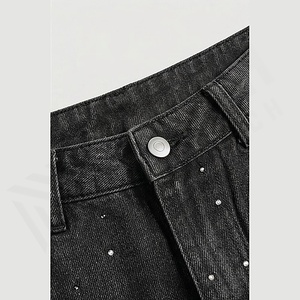 Pantalones Vaqueros Ligeros para Hombre, Estilo Holgado, Venta al por Mayor, Ropa Deportiva Informal para Adultos, Invierno, Corte Recto, Color Personalizado, Alta Calidad - Product Image 4