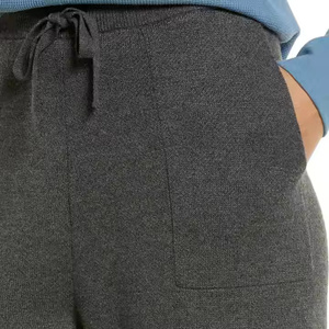 Pantalones de Jogger de secado rápido ajustados para mujer Pantalones casuales ligeros de color con logotipo personalizado con cintura media OEM disponible - Product Image 4