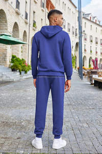 Conjunto Deportivo para Hombre, Dos Piezas, Sudadera con Cremallera y Pantalones Deportivos de Felpa Técnica, Ropa de Verano, Logotipo Personalizado, Conjunto de Gimnasio 2026 - Product Image 6