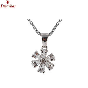 Collar con Colgante de Piedra Topacio blanco de Plata de Ley 925 joyería fina personalizada al por mayor para regalos de joyería de alta gama - Product Image 4