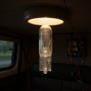 Base de Lámpara de Vidrio de 24.0 Voltios y 0.7 Vatios, 20 mm, W2x4.6d, Paquete de 10 para Sistemas Eléctricos de Autocaravanas VPE 10 - Product Image 3