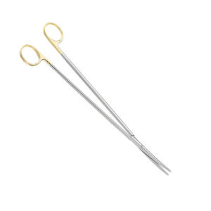 METZENBAUM DUROTIP 285 mm 11 14 Pulgadas Vascular Debakey Tijeras Medio Oro Curvo TC Blunt Romo Disección Tijeras Industriales - Product Image 3