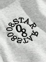 Nouveau mode Streetwear Y2K 100% coton survêtement surdimensionné survêtement épais strass pantalons de survêtement et sweat à capuche ensemble pour hommes