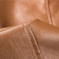 Jaket Kulit Pria Musim Dingin Terlaris - Kualitas Tinggi Tahan Air Ukuran & Warna Dapat Disesuaikan Layanan OEM MOQ Rendah Kedatangan Baru