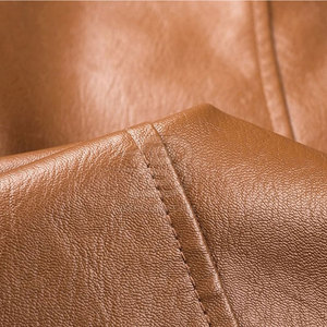 Veste en cuir pour homme, best-seller de l'hiver - Haute qualité, imperméable, tailles et couleurs personnalisables, service OEM, faible MOQ, nouvelle arrivée - Product Image 6