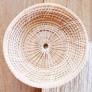 Cestas poco profundas de mimbre para pan, suministro de fábrica, cesta expositora, contenedor para guardar adornos y frutas - Product Image 6