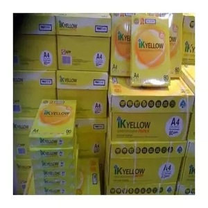 IK Yellow <b>A4</b> 80 GSM Copy <b>Paper</b> – High Quality Bulk Supply from Indonesia ik yellow <b>a4</b> <b>Paper</b> - Product Image 4