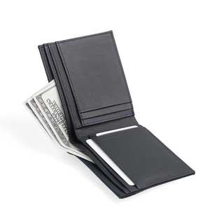 2025 Handsome Top Rated New Arrival <b>Leather</b> <b>Wallet</b> OEM Customer Bifold Unisex <b>Genuine</b> <b>Leather</b> <b>Wallet</b> - Product Image 2