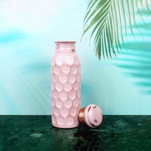 Botella de agua potable de cobre puro de alta calidad para gimnasio escolar y uso doméstico Precio asequible - Product Image 2