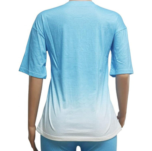Offre Spéciale 2025 Logo personnalisé vêtements d'été pour femmes ensembles Slim Fit décontracté coton t-shirt et short 2 pièces ensemble ensembles pour femmes - Product Image 2