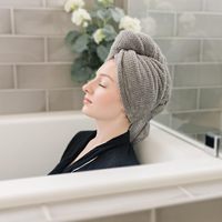 Large Quick-Dry Microfiber Hair Towel Wrap Turban
