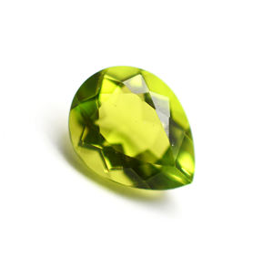 Péridot vert de laboratoire poire à facettes 5X3mm 6X4mm 8X5mm 9X6mm péridot pierre précieuse calibrée pierre précieuse libre pour bijoux - Product Image 5