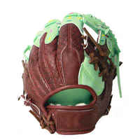 Guante de Béisbol Personalizado con Logotipo y Color, Guante de Entrenamiento de Cuero para Softbol, Deportes para Adultos, Lanzamiento con la Mano Derecha, Labino Industries