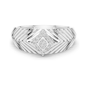 Anillo de Diamante de Laboratorio de 0.134 CT para Mujer, Claridad VVS-VS, Tecnología CVD, Disponible en Oro de 18K, 14K, 10K y Plata 925 - Product Image 3