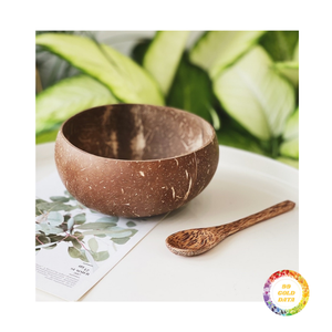 Tazón de Cáscara de Coco, Tazón para Servir Ligero, Superficie Pulida, Calidad Confiable, Precio de Fábrica para Compradores Mayoristas - Product Image 6