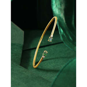 2.4ผู้หญิงขนาดกำไลทองมรกต - Product Image 2