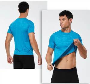 Camiseta Deportiva de Manga Corta para Hombre, Impresión Personalizada, Nueva Llegada, Elástica, Transpirable, Ecológica, de Secado Rápido, Todas las Tallas Disponibles - Product Image 5