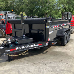 Remolque Telescópico de Volteo PJ Trailers 2025, 7x14, 14K, 3 pies, 7 Toneladas, 14000 #   Acero D14K7143TP - Product Image 1