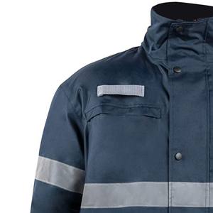 Veste de travail réfléchissante personnalisée pour hommes, vêtement de sécurité haute visibilité, manteau d'hiver industriel, imperméable, coupe-vent, antistatique - Product Image 4