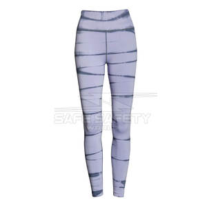 Leggings de yoga taille haute pour femmes pantalons de fitness personnalisés respirants fermeture à la taille élastique impression par sublimation de haute qualité - Product Image 1