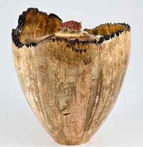 AYAANS Urna de madera de mango más vendida con resinas Resinas de cielo en forma de cereza antigua para suministros funerarios para adultos Producto de mejor clasificación - Product Image 3