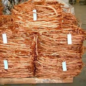 High Grade 99.99% Pure Red Millberry <b>Copper</b> <b>Scrap</b> 99.9% Pure Red <b>Copper</b> Wire <b>Scrap</b> for Remelting - Product Image 5
