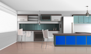 HPL Mellow Green 7068 para Aplicaciones de Cocina, Hecho en India - Product Image 2