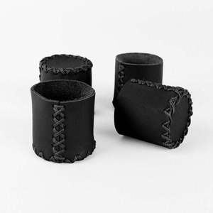 Anillos de Servilleta de Cuero Premium para Decoración de Mesa de Estilo Vintage, Experiencias Gastronómicas Formales y Ocasiones Elegantes - Product Image 1