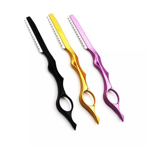 Maquinillas de afeitar de adelgazamiento ergonómicas personalizables de alta calidad para uso personal, maquinillas de afeitar afiladas para cortar el cabello duraderas de precisión - Product Image 5