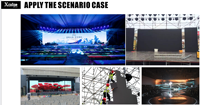 Gabinete LED para Exteriores Serie R2 de 500*500mm con Cierre de Arco ±10 °   Pantalla LED para Video Wall con Diseño de Corte en Ángulo de 90 Grados