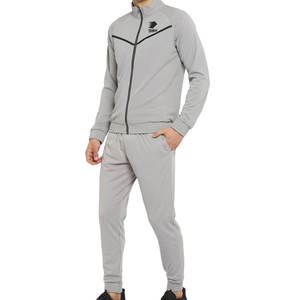 Conjuntos deportivos para hombre superventas, ropa deportiva informal personalizada de alta calidad, patrón sólido transpirable, 100% poliéster, secado rápido para - Product Image 2