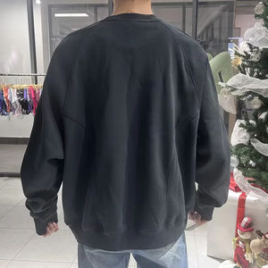 Sweat-shirts surdimensionnés pour hommes OEM, poids lourd, 350 g, tissu en molleton français de haute qualité, impression vierge, 100 % coton, surdimensionnés - Product Image 5