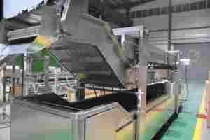 เครื่องทอดหอมแดงอัตโนมัติต่อเนื่อง,สายเครื่องทอด Bhaji แหวนทอดหัวหอมทำสายการผลิต - Product Image 2