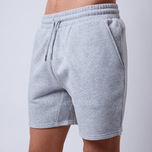 Nouveauté Shorts de survêtement en molleton épais uni pour hommes et vêtements d'entraînement respirants Shorts à séchage rapide - Product Image 4