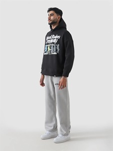 Sweat à capuche surdimensionné 100% coton de haute qualité avec épaule tombante en polaire épaisse Veste d'hiver pour hommes personnalisée Fabricant fabriqué au Pakistan - Product Image 4