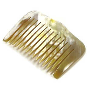 Peigne en corne multicolore naturelle personnalisable de la meilleure qualité pour salon, maison ou voyage - Product Image 2